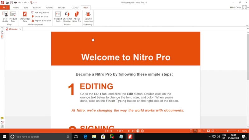 Free Download Nitro Pro 10 Final Patch Crack