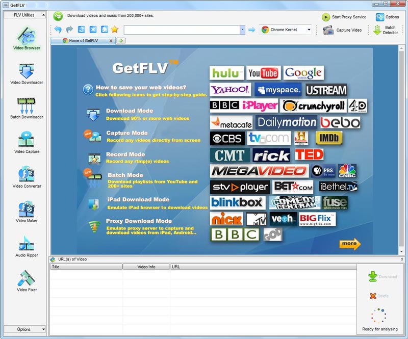 Free Download GetFLV Pro 15.58 Full Version Crack