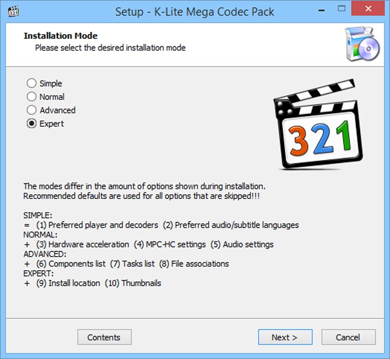 K-Lite Codec Mega Pack Terbaru Gratis