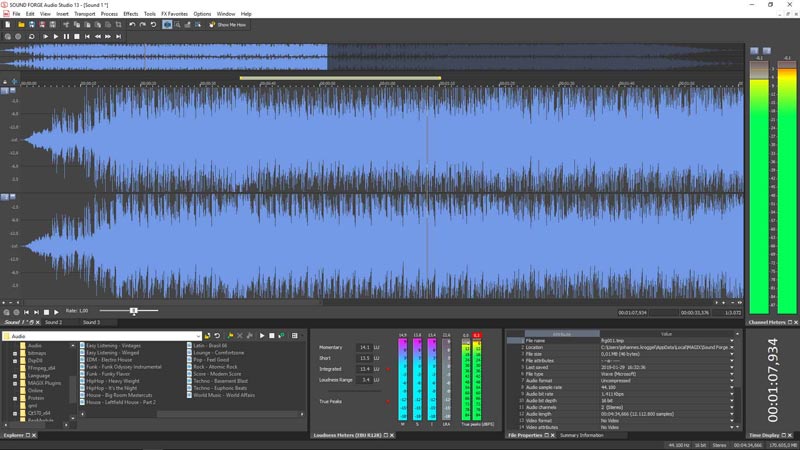 sound forge pro mac current version