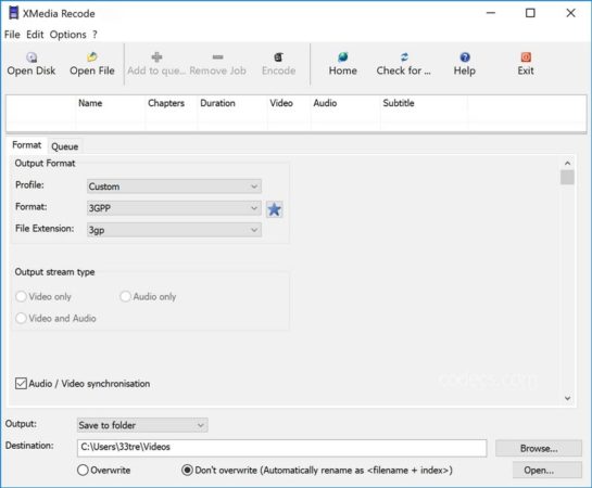 download the new version for android XMedia Recode 3.5.8.1