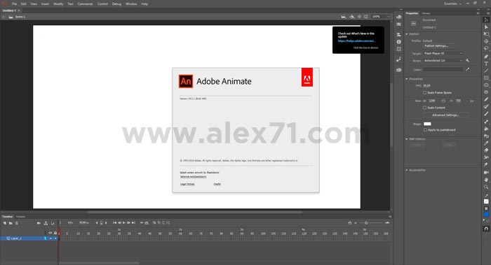 Download Adobe Animate CC 2019 Full Version Terbaru