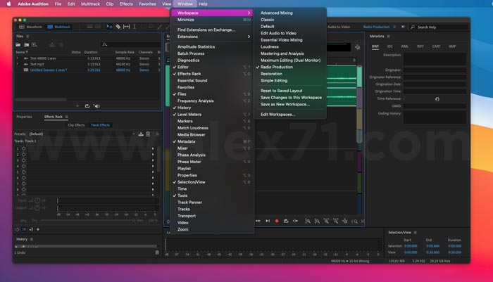 Download Adobe Audition CC 2019 Mac Full Crack Terbaru
