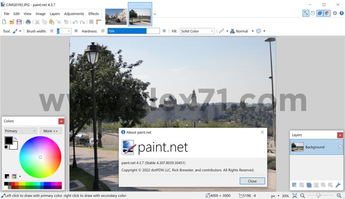 Free Download Paint Net Full Crack Terbaru ALEX71
