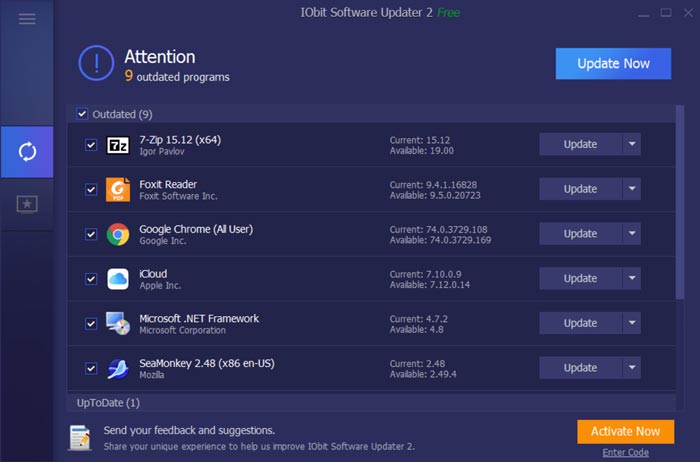 IObit Software Updater Pro 6.2.0.11 for iphone instal