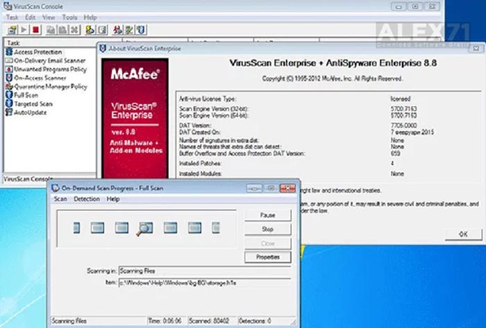 Free Download McAfee Virusscan Enterprise Full Crack