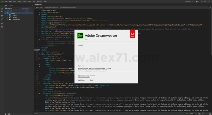 Download Adobe Dreamweaver CC 2020 Full Crack Gratis