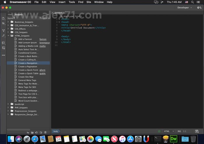 Download Dreamweaver CC 2020 Mac Full Version Gratis