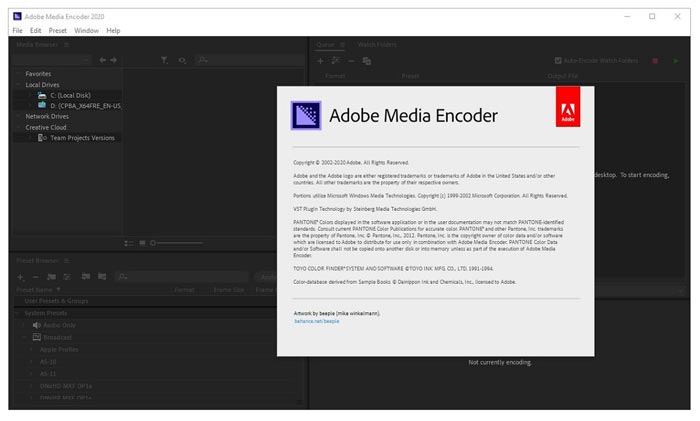 Adobe Media Encoder CC 2020 Full Crack Free Download Terbaru 64 bit
