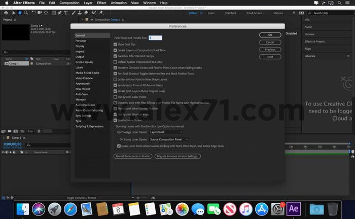 Download After Effects CC 2020 Mac Full Crack Gratis