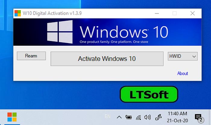 W10 Digital Activation v1.3.9 Full Windows 10 GD | ALEX71