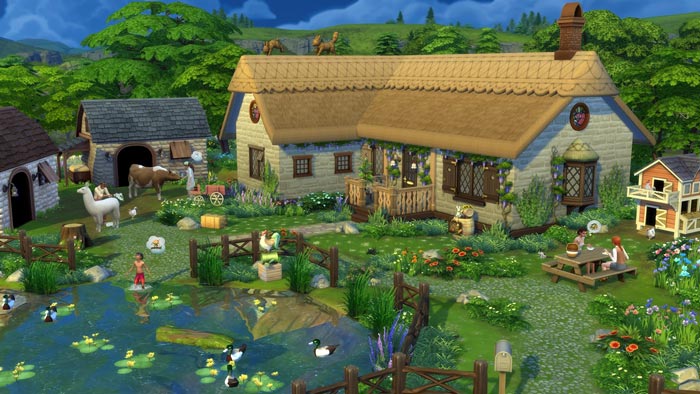 Download The Sims 4 Repack Cottage Living
