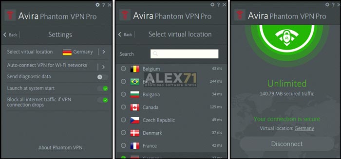 Free Download Avira Phantom VPN Pro Full Version