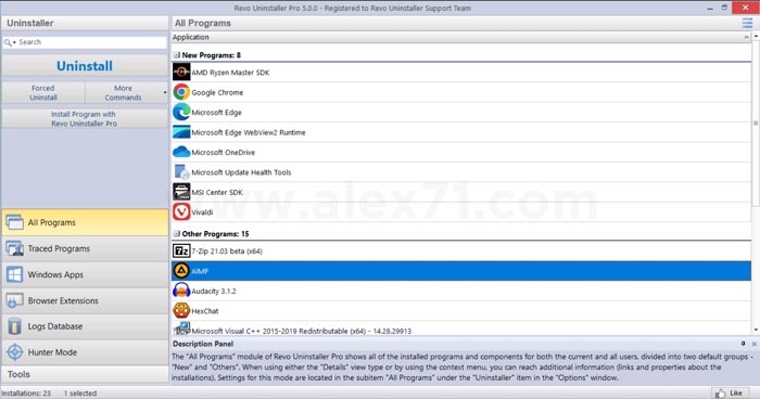 Free Download Revo Uninstaller Full Crack Windows 11 ALEX71