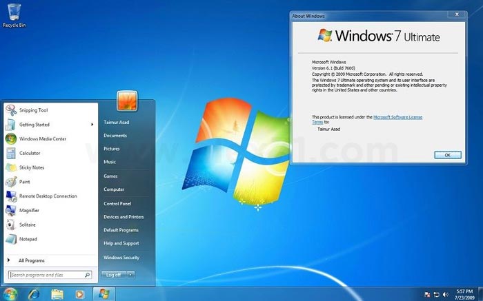 Free Download Windows 7 Full Version ISO