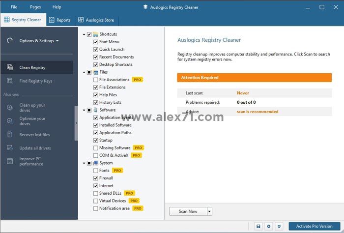 Download Auslogics Registry Cleaner Full Version Gratis
