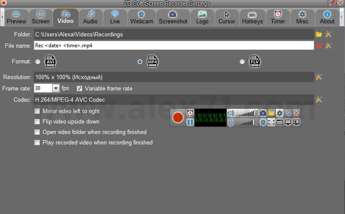 Free Download ZD Soft Screen Recorder Full Version