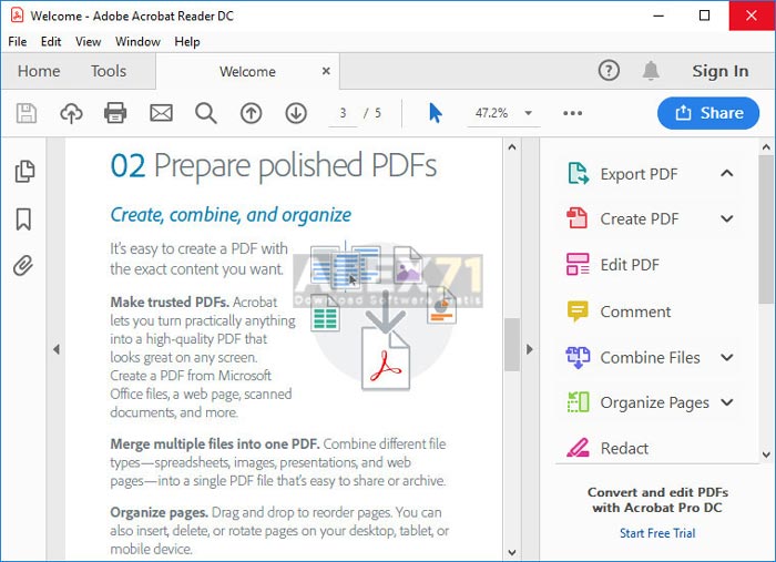 Download Adobe Reader 2022 Full Version 64 Bit