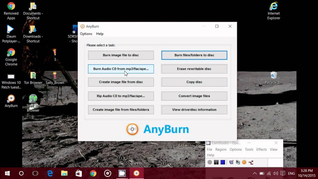 Download AnyBurn Pro Full Version Interface ALEX71