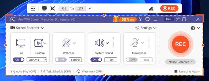 AnyMp4 Screen Recorder Full Download Final